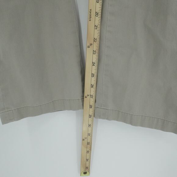 Polo Ralph Lauren Pants Mens 34x29 Beige Relaxed Fit‎ Chino Preppy Office Casual - Picture 7 of 13